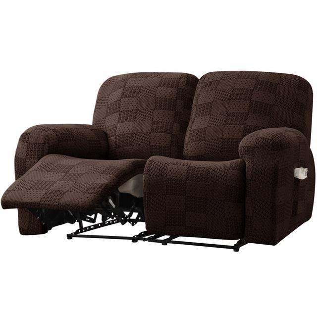 Elastischer Sofabezug für Liegestühle, Jacquard-Sesselbezug, Lazy Boy-Sesselbezug für Wohnzimmermöbelschutz