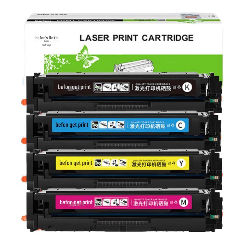 Befon 416A W2040A Compatible Toner Cartridge 4-Color Set