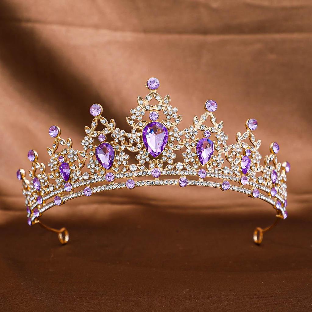 Bridal Crown Headpiece for Wedding, Birthday, Coming-of-Age Ceremony, Travel, Photography, and Dress Accessories