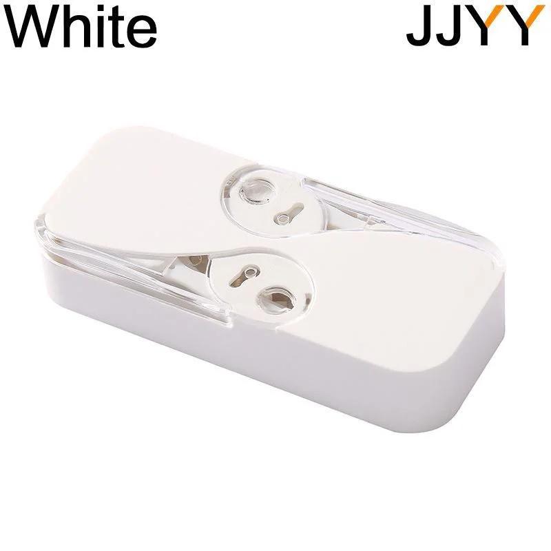

Mini Portable Dental Floss Dispenser Storage Box Pop-up Dental Floss Container for Oral Hygiene Travel Health Care белый
