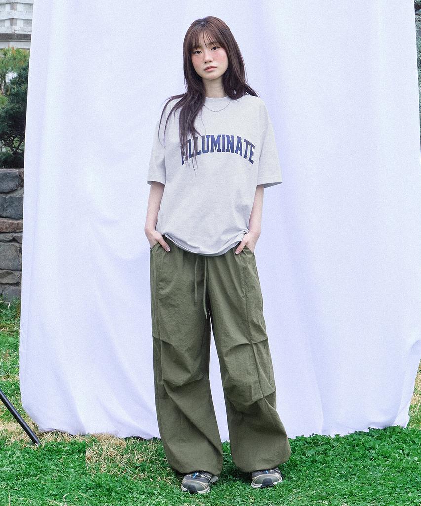 FILLUMINATE Essential Arch Logo T-Shirt - Navy