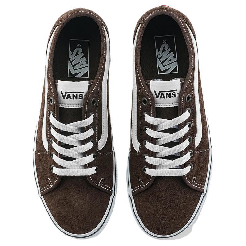 Vans Filmore Abrasion Resistant Low top Skateboard Shoes Men's Brown Sneakers VN000CSXZ1F
