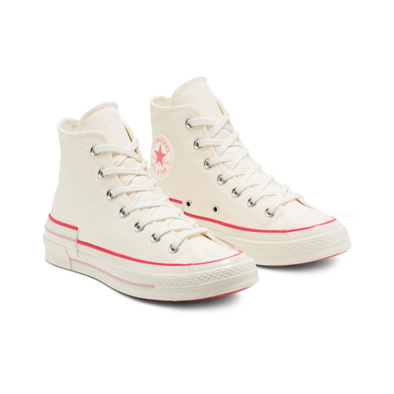 Converse Chuck 70 1970s Lace-up High Top Canvas Shoes Women's Milk Powder