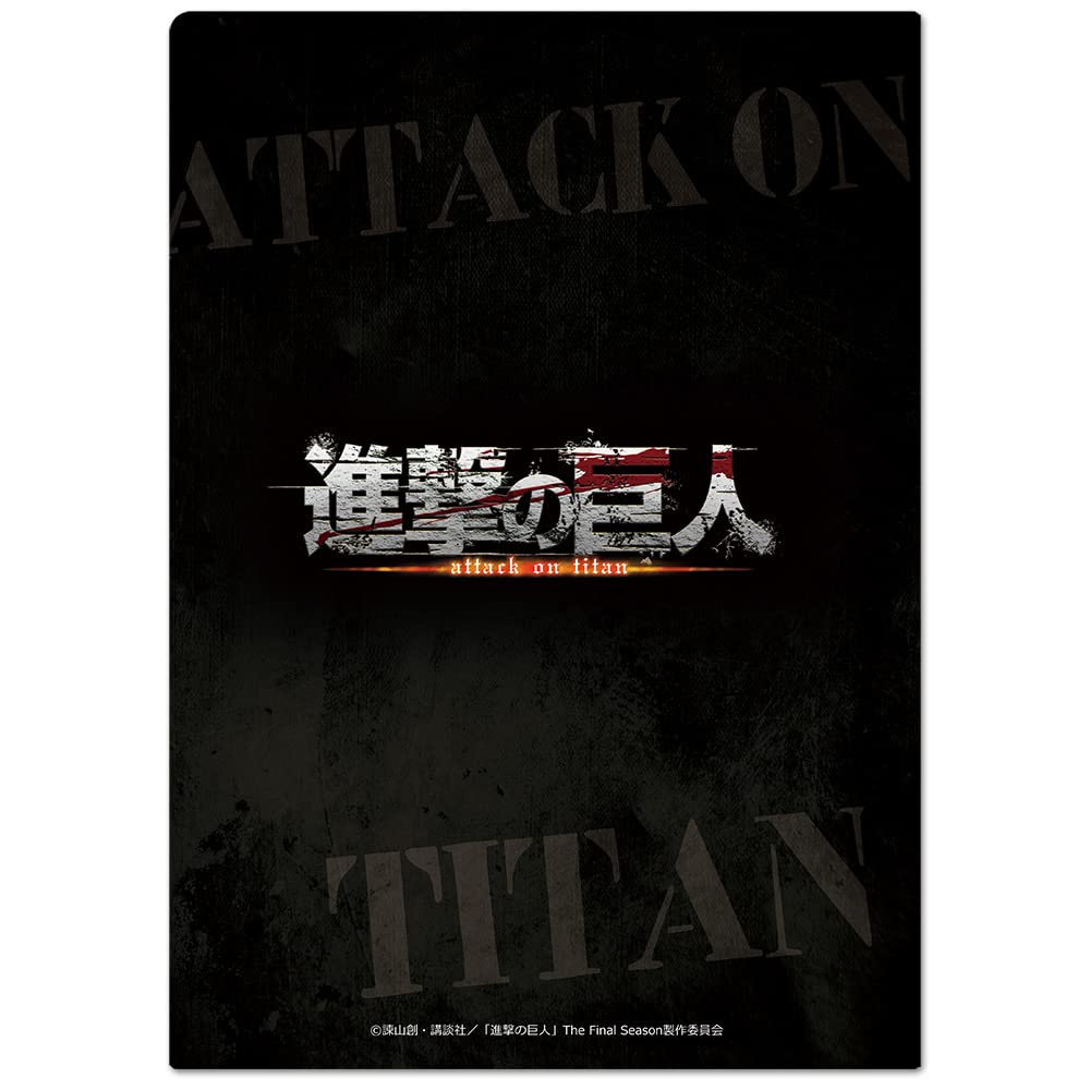 Attack On Titan Clear File W Visual 2nd [Key Edition]