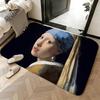 Soft Absorbent Non-Slip Rug Artist Johannes Vermeer Floor Mat Home Decor Doormat Bedroom Floor Mat Shower Carpet