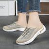 Ladies Lightweight Breathable Sneakers Slippers Casual Clog House Shoes Comfort Slip On Walking Mules Indoor Outdoor Sports Slippers