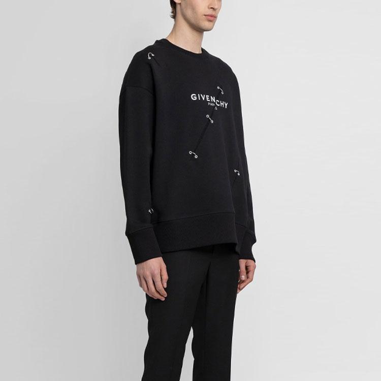 Givenchy Felpa Effetto Trompe L'oeil da Uomo BMJ0B83Y69-001