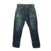 Evisu Made In Japan No. 2 Ebisu Seagull Paint Denim Pants W32 Jeans Men's Used