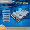 12V 350W Ultra-Thin Industrial Control Switching Power Supply, 29A for Monitoring and Motors.