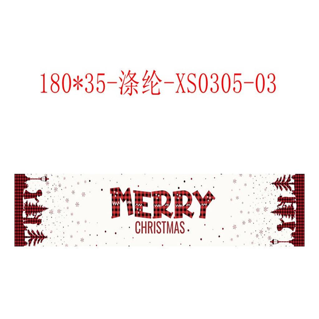 Merry Christmas Santa Claus Table Runner 2025 Christmas Decoration For Home Xmas Gifts Cristmas Gifts Navidad Natal New Year