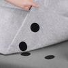 5Pairs Anti-Slip Sticker Self-adhesive for Carpet Blanket Keep Sofa Bed Sheets Tidiness Fixed Stickers Home Antiskid Mat Pads