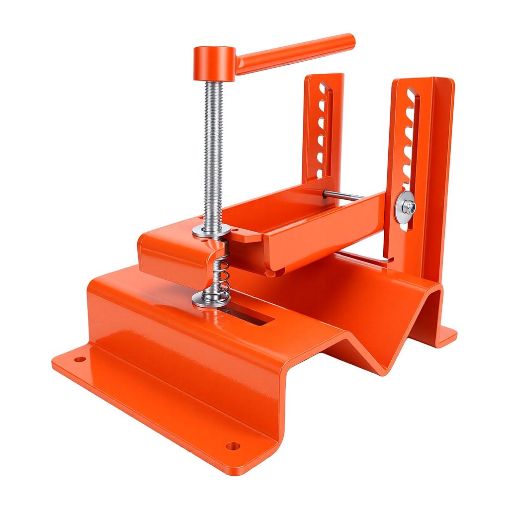 Log Clamp Lock Quick Adjustment Prevent Sliding Rolling Log Cutting Holder for 1 1 2in to 4 3 4in Logs