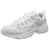(WMNS) Skechers D'lites 1.0 GS White/Silver Women's 13160-WSL