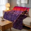 Throw High-Density Short Plush Blanket For Sofa Nap Air-Conditioned Room Soft Skin-Friendly Empire State Building