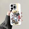 ZZZ Cute Bangboo Phone Case For iPhone 16,15,14,13,12,11,Pro,Max,Plus,Mini,XS,SE Anti Fall Gray White Matte Hard Bumper