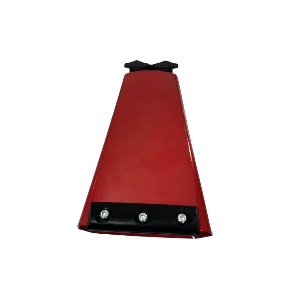 Colorful Metal Cowbell with Mute Strip: Durable Drum Kit Percussion Accessory