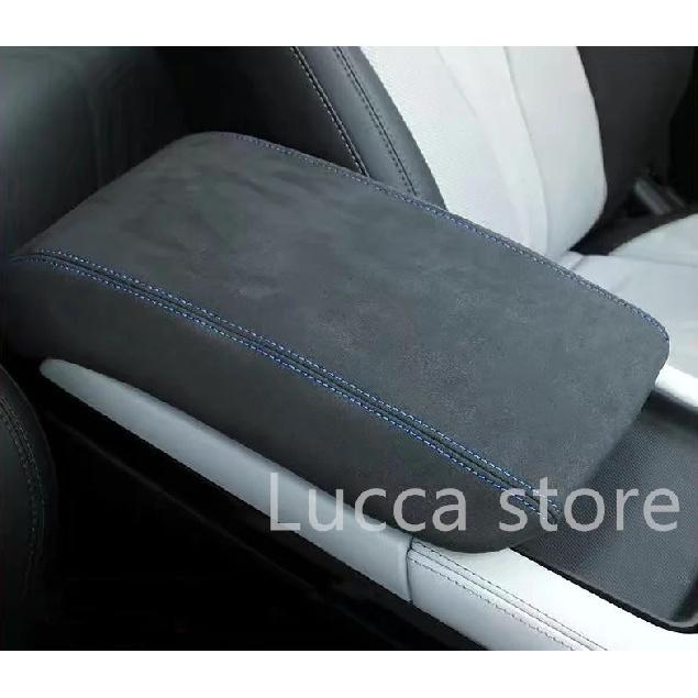 For BYD Song plus Sealion 6 Seal U 2024+ Interior pattern Armrest Anti-dirty Pad Cover Sticker PU Leather Cover Accessories