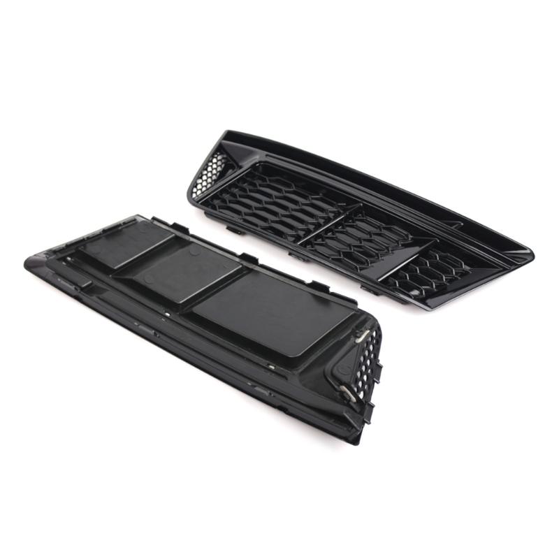 Auto Fog Lamp Frame Grille Trim ExteriorsLight Cover Air Guide Lower Bumper Grille Compatible for B9 2016 2017 2018 Part