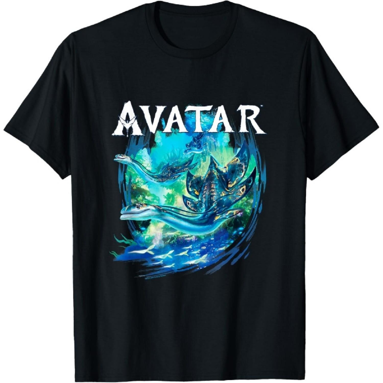 

Шлях Води Красива Віньєтка Морського Пейзажу Пандори Футболка XXXXXL чорний