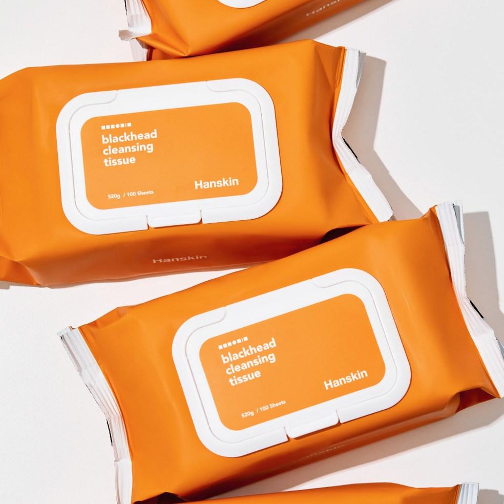 Hanskin Blackhead Cleansing Tissues 100 Sheets