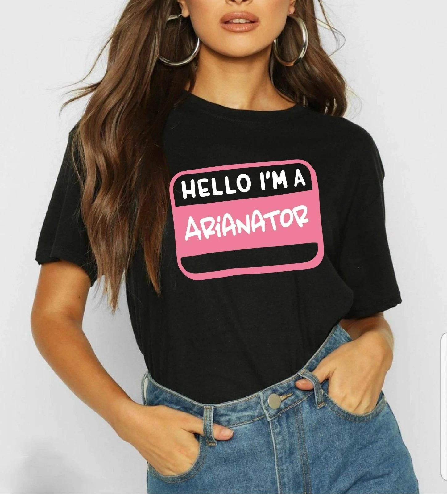 Ariana Grande T-Shirt Eternal Sunshine Tour Music  2026 Hello I m a Arianator L