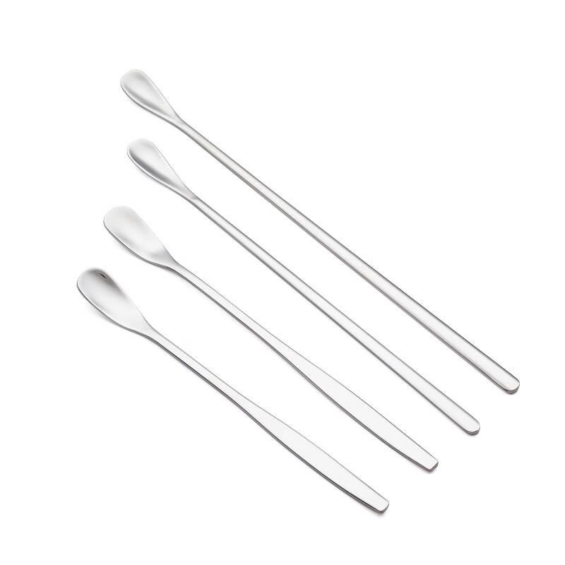 RuHan Stainless Steel Long Handle Spoons, Small (3-Pack)