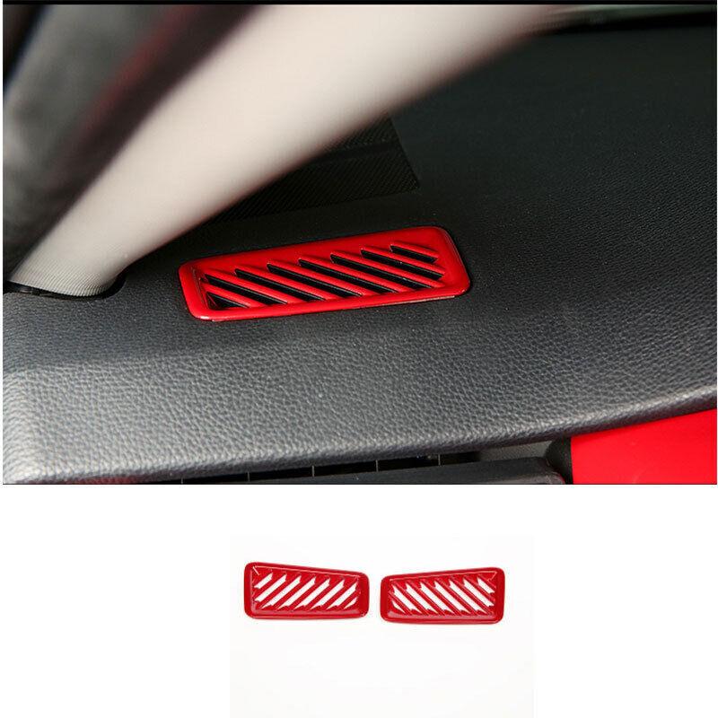 For Toyota RAV4 - Red Dashboard upper Air Outlet Vent Cover Frame Trim