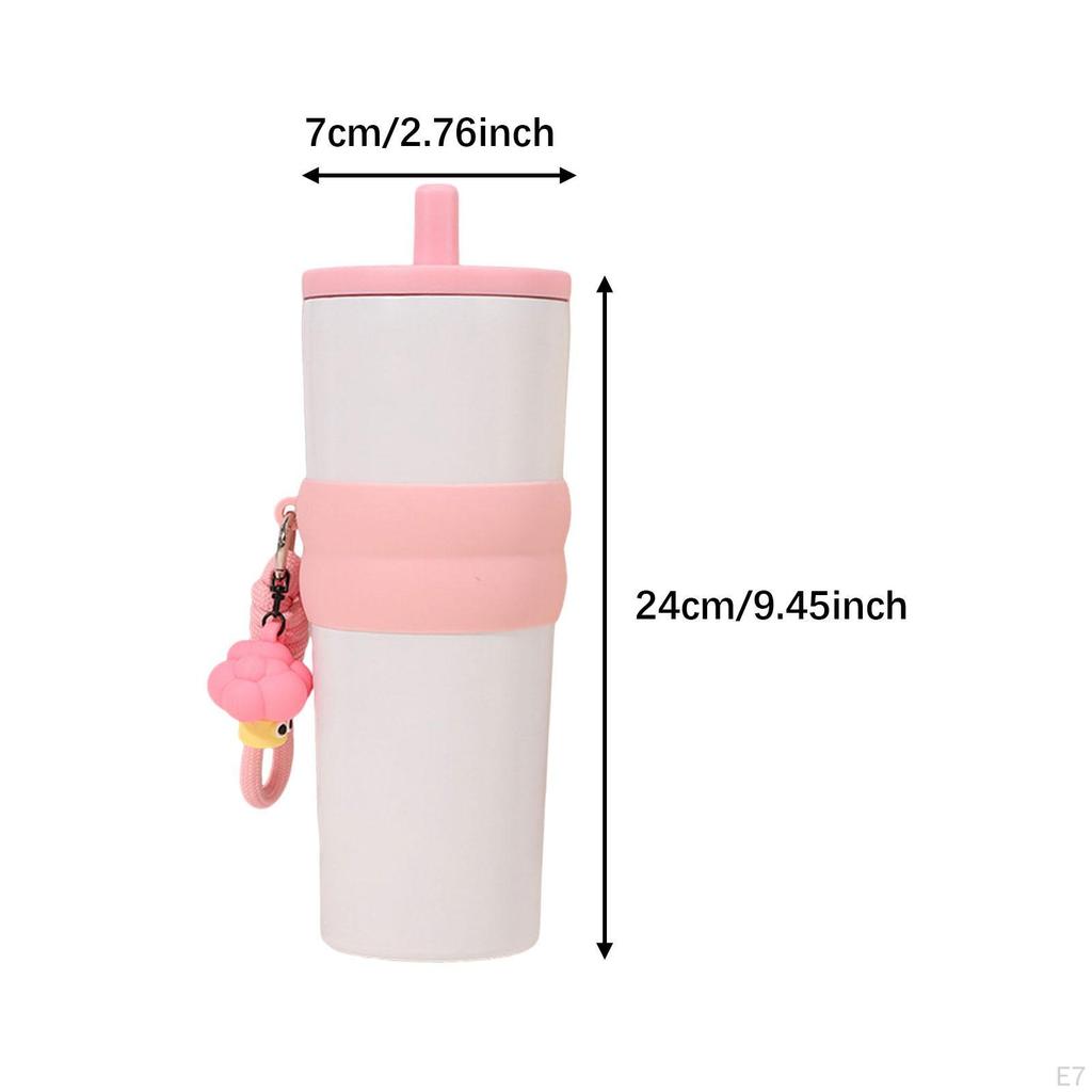 710ml Drinking Bottle with Carry Rope for Camping And Travel