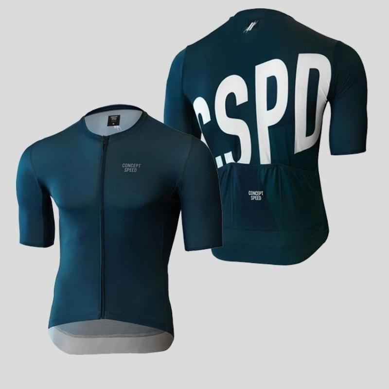 CSPD Men Women's Milk Silk Short-sleeved Cycling Clothes Breathable Bicycles Mountain Bikers Road Tops