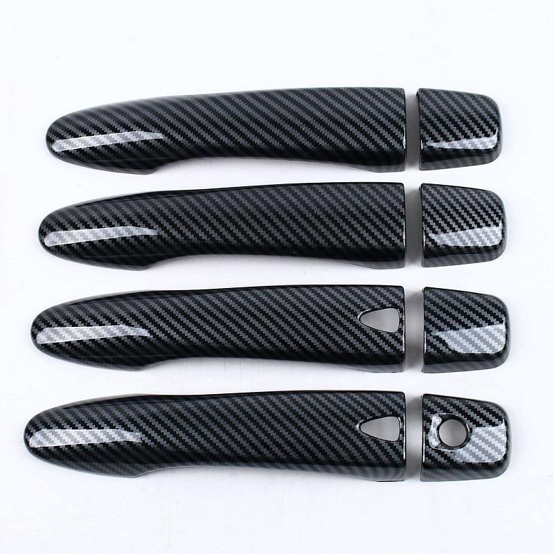 Car Styling Accessories For Nissan Navara NP300 ABS Chrome Car Door Handle Bowl Side Door Bowl Cover Trim Protectors 2017-