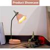 LED Table Lamp RechargeableTouch 3-speed Dimming USB Reading Eye Care Design Stand Bedside Lamps Decorative Night Lamp Gifts