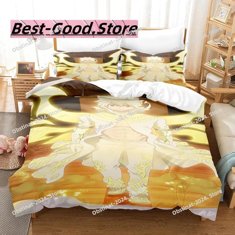 Zeref Dragneel Bedding Set Single Twin Full Queen King Size Bed Set Aldult Kid Bedroom Duvetcover Sets 3D Print bed set 2