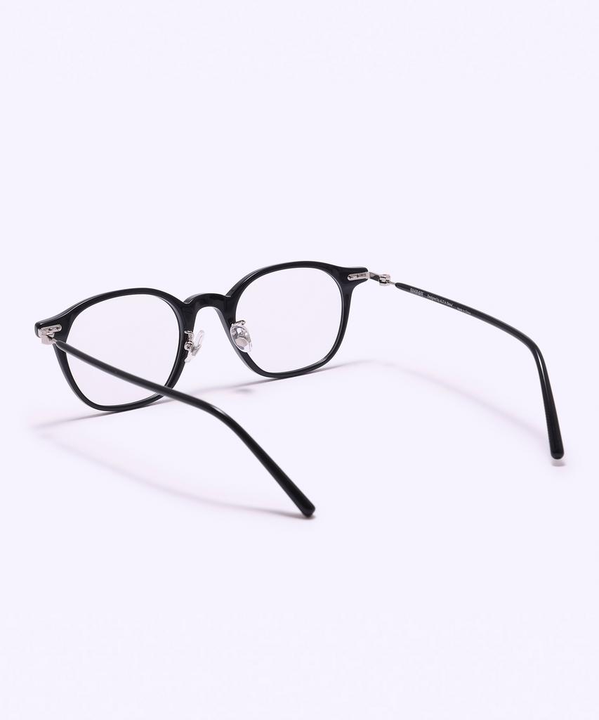 Alloaiweeo [Silverbite] Sbg7606 0909G Hd Acetate Ultra-Lightweight High-Density Acetate Black Square Eyeglass Frame Blue Light Lens Selection