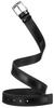 Wide Leather Belt R-PI-01-115-4806 Black