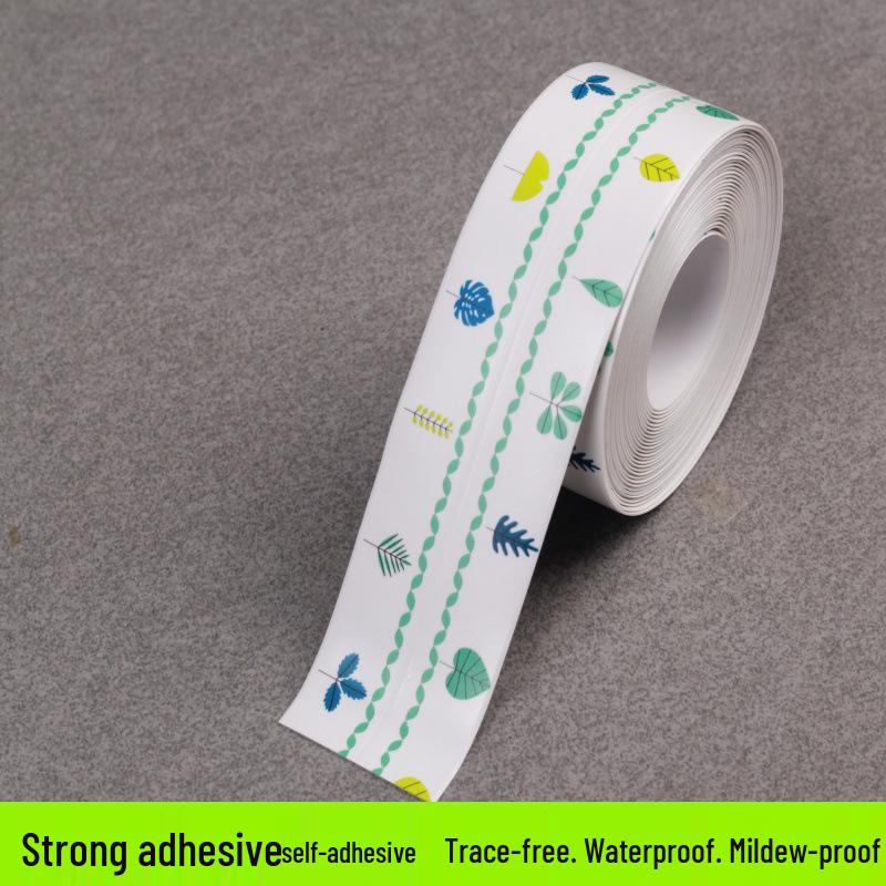 Wasserdichte Anti-Schimmel-Aufkleber: Badezimmer, Küche, Spüle, Herd, Selbstklebendes Fugenband & Ölfestes Band.