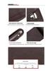 Retro Men's Multifunctional Short Wallet: Business Card Holder & Coin Purse with Zipper
