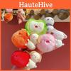 Jinnew Fun Adorable Fruit Stretching Small Animal Plush Pendant Keychain