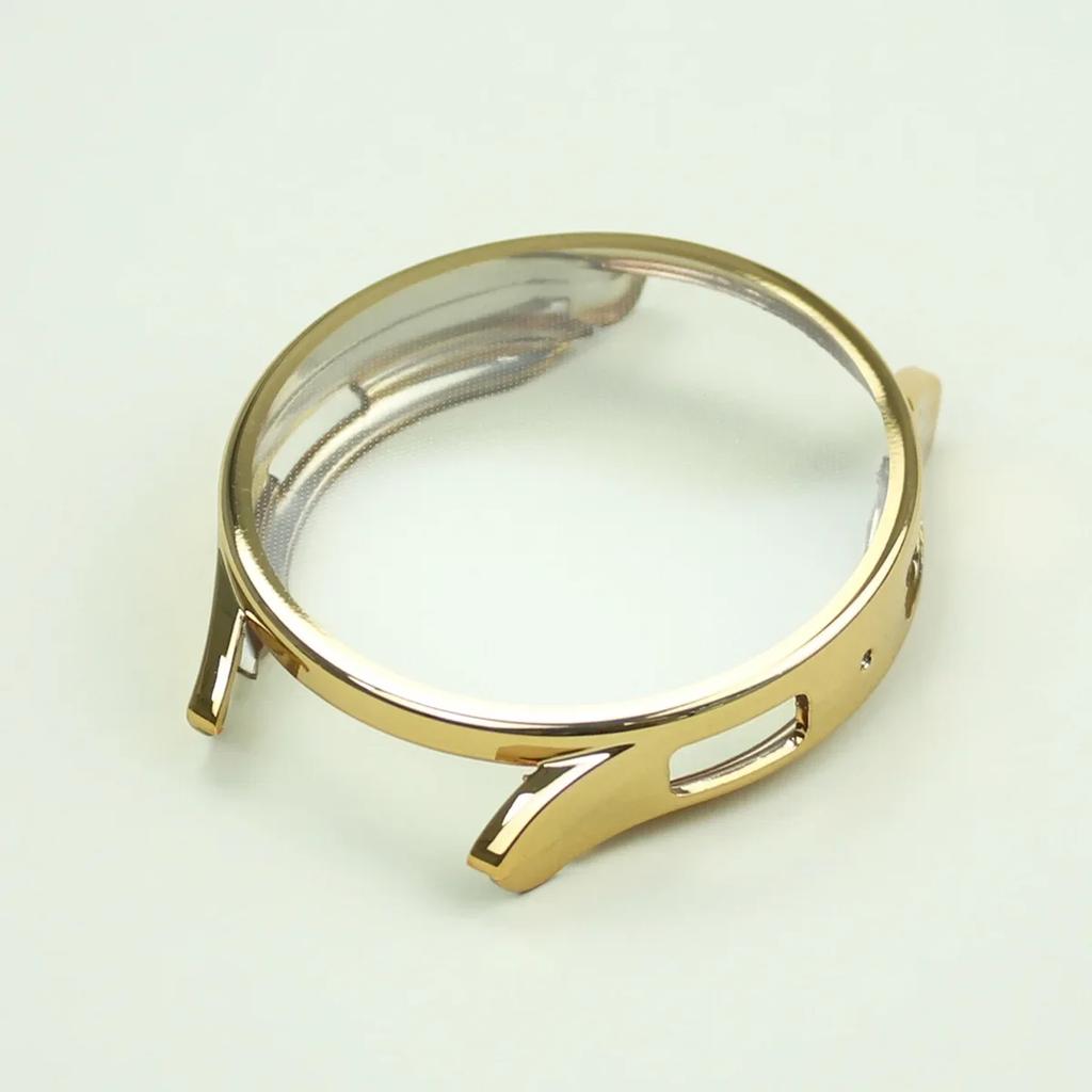 TPU Full Case for Samsung Galaxy Watch 4 5 6 7 40mm 44mm Protector Cover Coverage Silicone Bumper Screen Protection Accessories