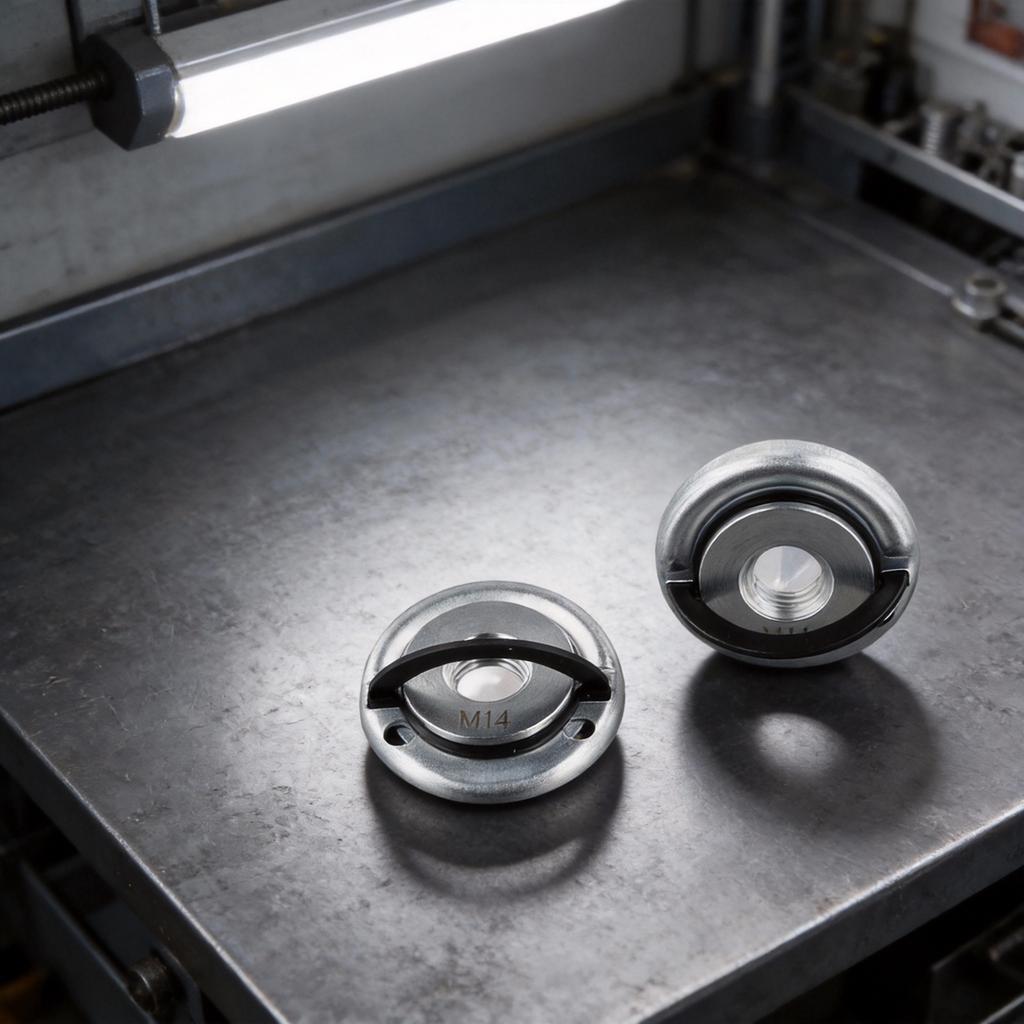 2 PCS 45mm Flange Nuts for Angle Grinder Cup Wheel and Cut Off Disc