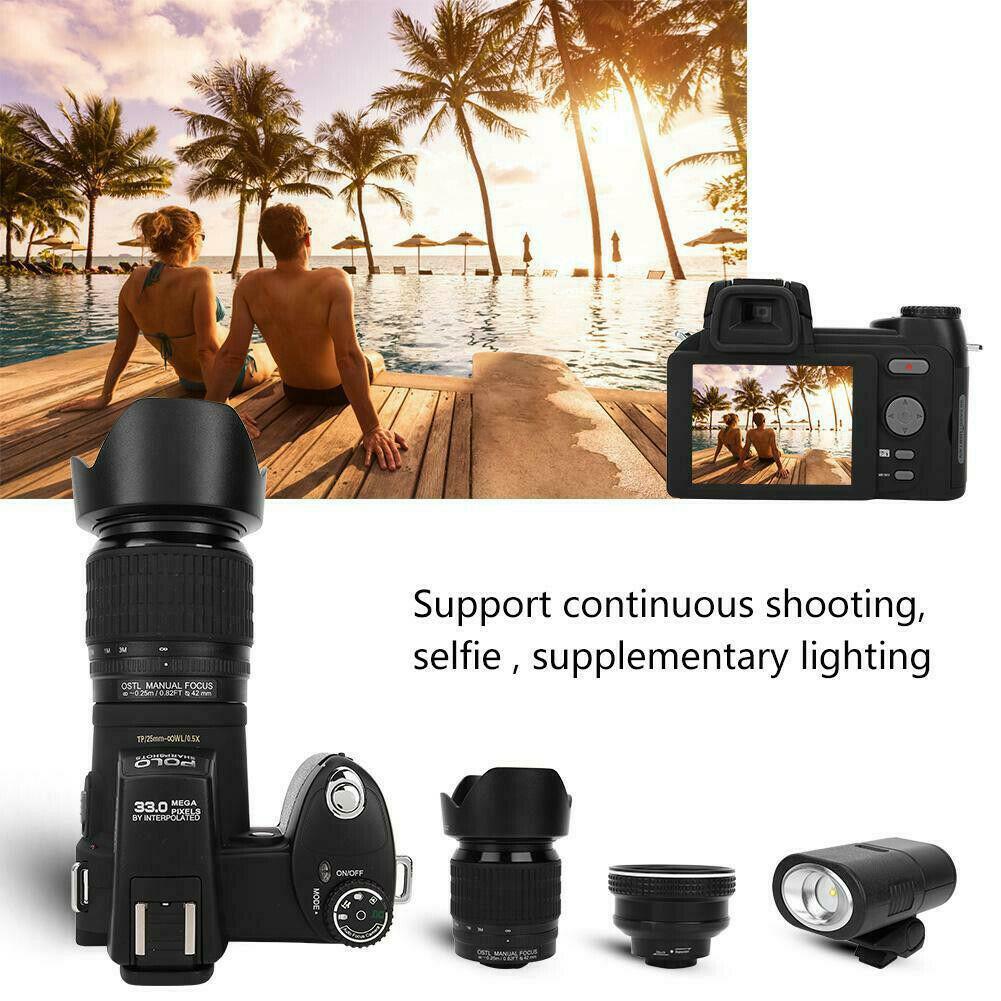 D7200 Digitale Videokamera Dv 33mp Auflösung 24x optischer Zoom Autofokus Professionelles Camcord Professionelle Kamera