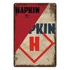 Vintage Rum Metal Signs Plaque Plate Retro Wall Art Posters for Man Cave Bar Pub Clubs Cafe Iron Painting Decoration