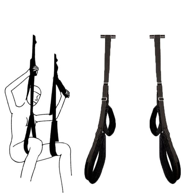 Sex Swing Soft Material Sex Furniture Fetish Bandage Love Adult Game Chairs Hanging Door Swing Sex Erotic Toys for Couples