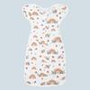 Baby Cotton Swaddle Blanket Newborn Sleep Sack Wrap Arms Up Design Stretchable Sleeves