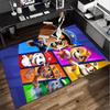 Dog Paw Heroes Office Rug Chair Mat, Game Carpet, Suitable for Front Door, Bedroom, Living Room, Desk, Holiday Gift