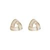 Light Luxury French Triangle Women's New Simple Cold Wind Temperament Advanced Sense Earrings Ins Style High Value