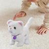 Electric Cat for Toddlers, with Wagging Tail, Recording Possible, Soft And Singing Electronic Pet.