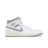Air 1 Mid 'Neutral Grey' (Unisex) White / Stealth Vintage Basketball Shoes 554724 135
