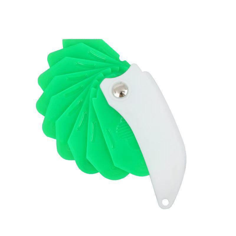 9-в-1 Силиконовый Инструмент для Герметизации Затирки Герметик Распределитель Профессиональный Плитка Окно Затирка Края Удаление Швов Герметик Распределитель Шпатель Новый зелёный