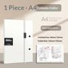 Foldable Folders A4 To A5 Folder A4 Folding Board Student Test Paper Storage Folder Organize Folder File Contract Folder
