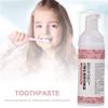 60ml Kids Foam Toothpaste with Strawberry Flavor Teeth Cleaning Foam Toothpaste